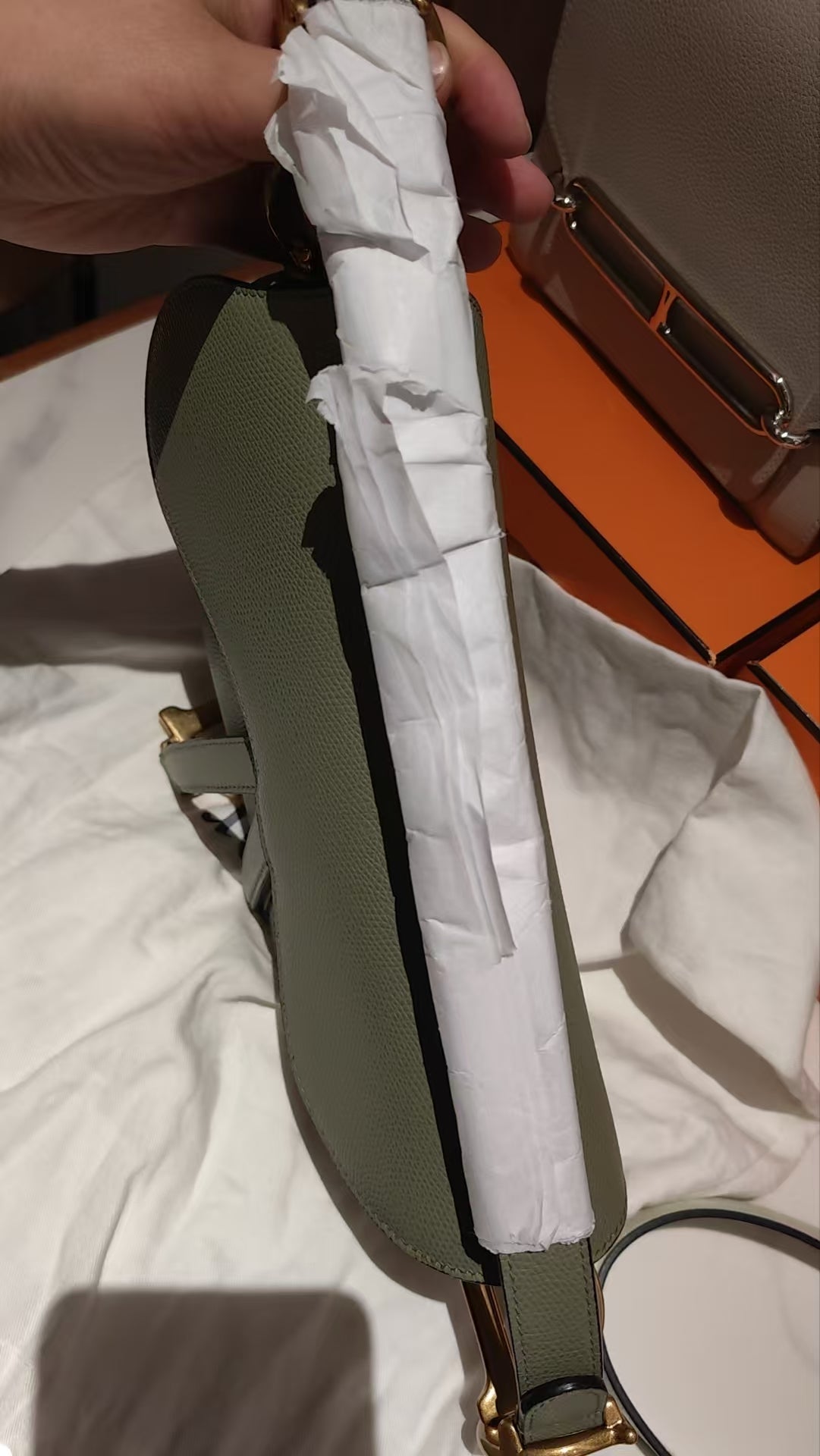 Very Good ( Rank A)｜Dior Trotter Saddle Shoulder Bag Medium
