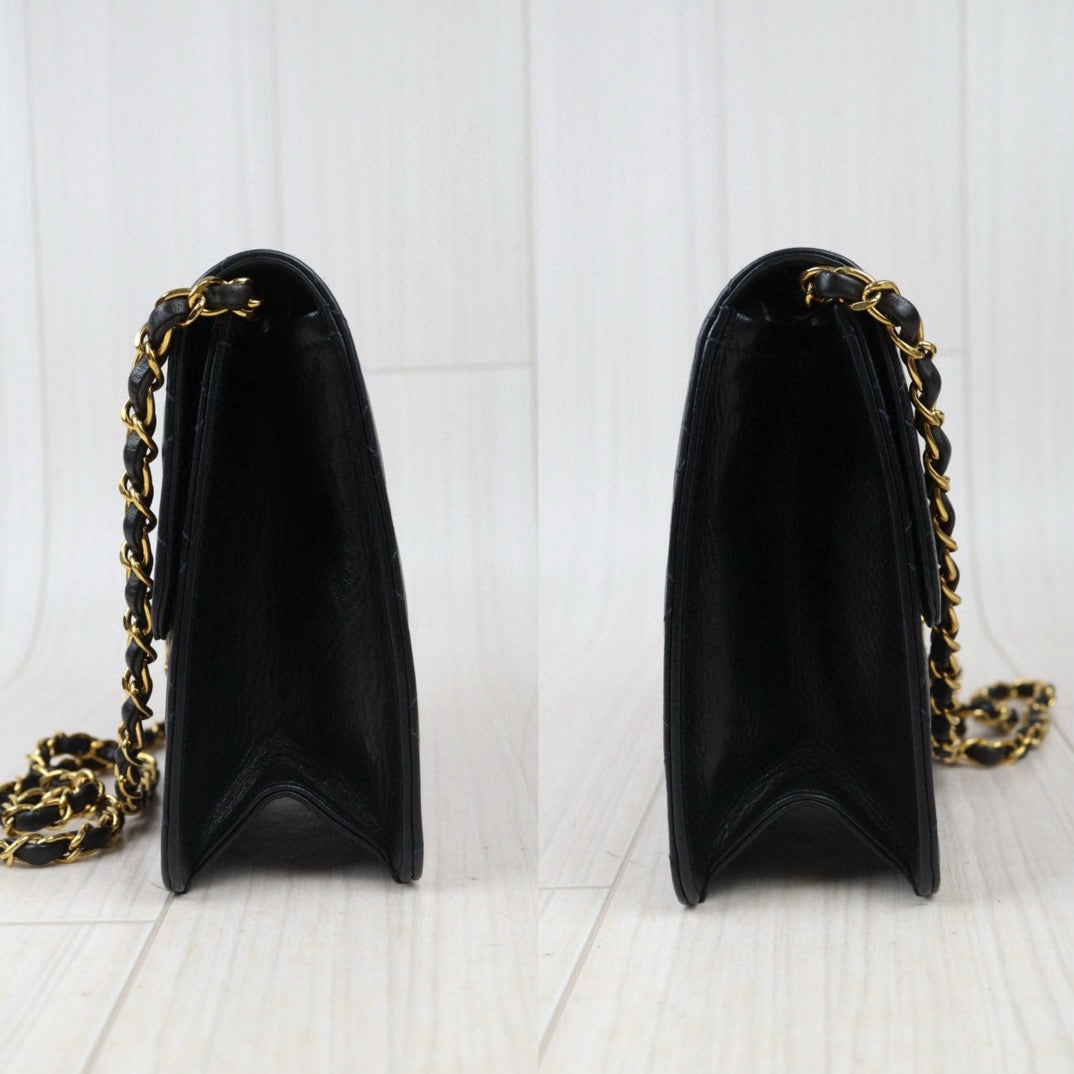 Very Good ( Rank A)｜ CHANEL  Lamb Skin Chain CF 22 Shoulder Bag Made in 1997-1999Year ｜24071902