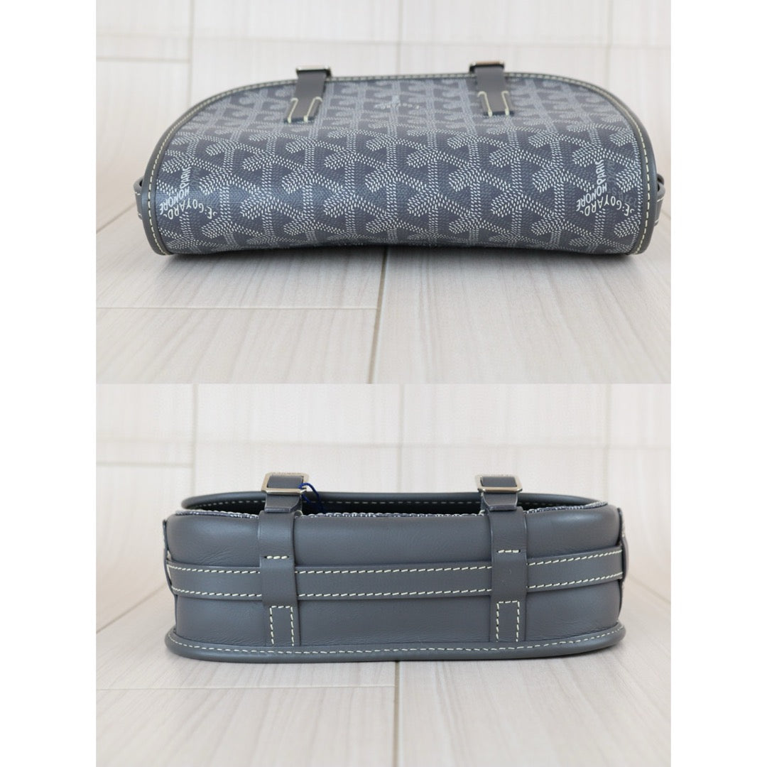 Very Good ( Rank A) ｜ Goyard Belvedere PM Shoulder Bag Grey｜B24121308