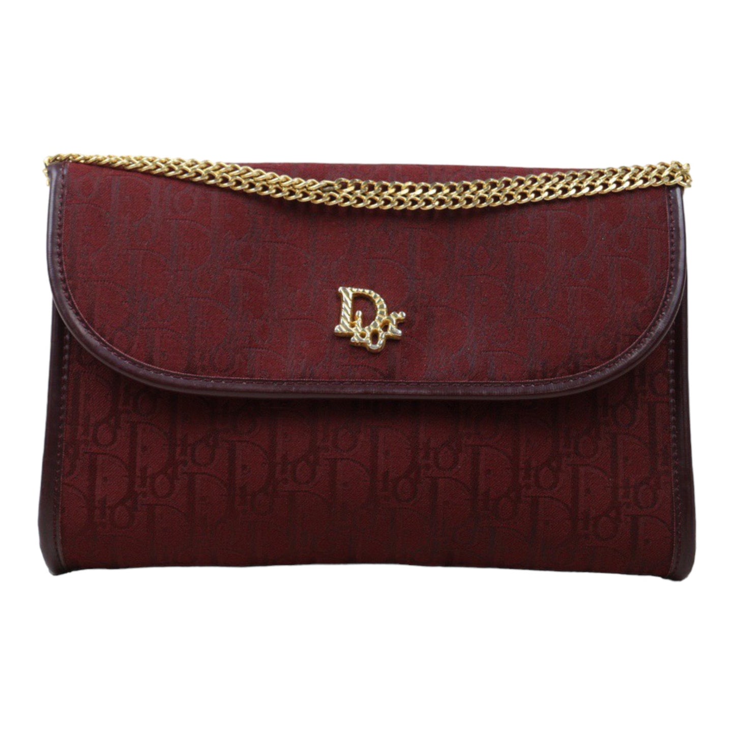 Rank A ｜ Dior Vintage Shoulder Bag Red｜24061315