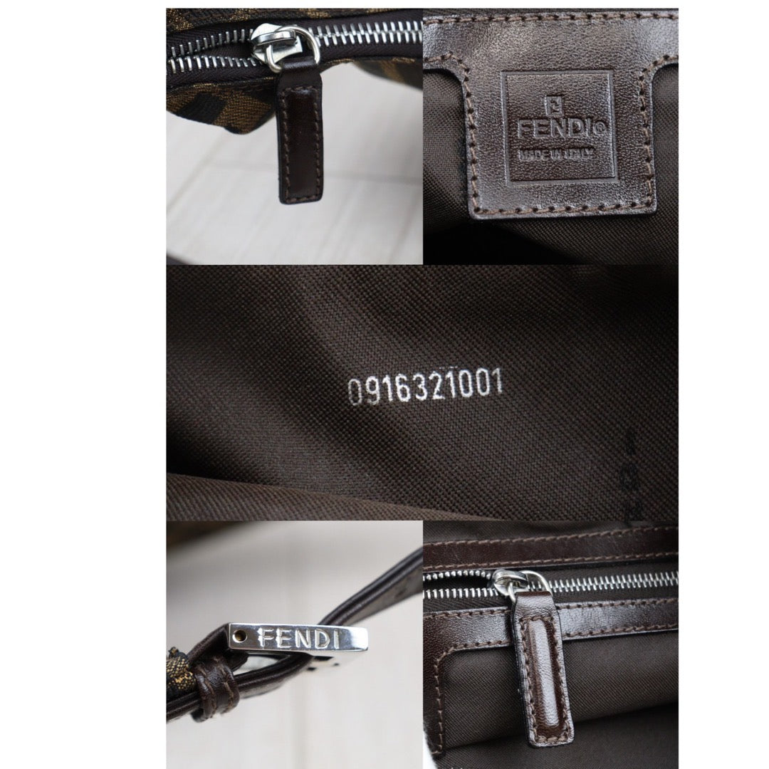 Rank A ｜ FENDI Zucca Shoulder Bag ｜24030129