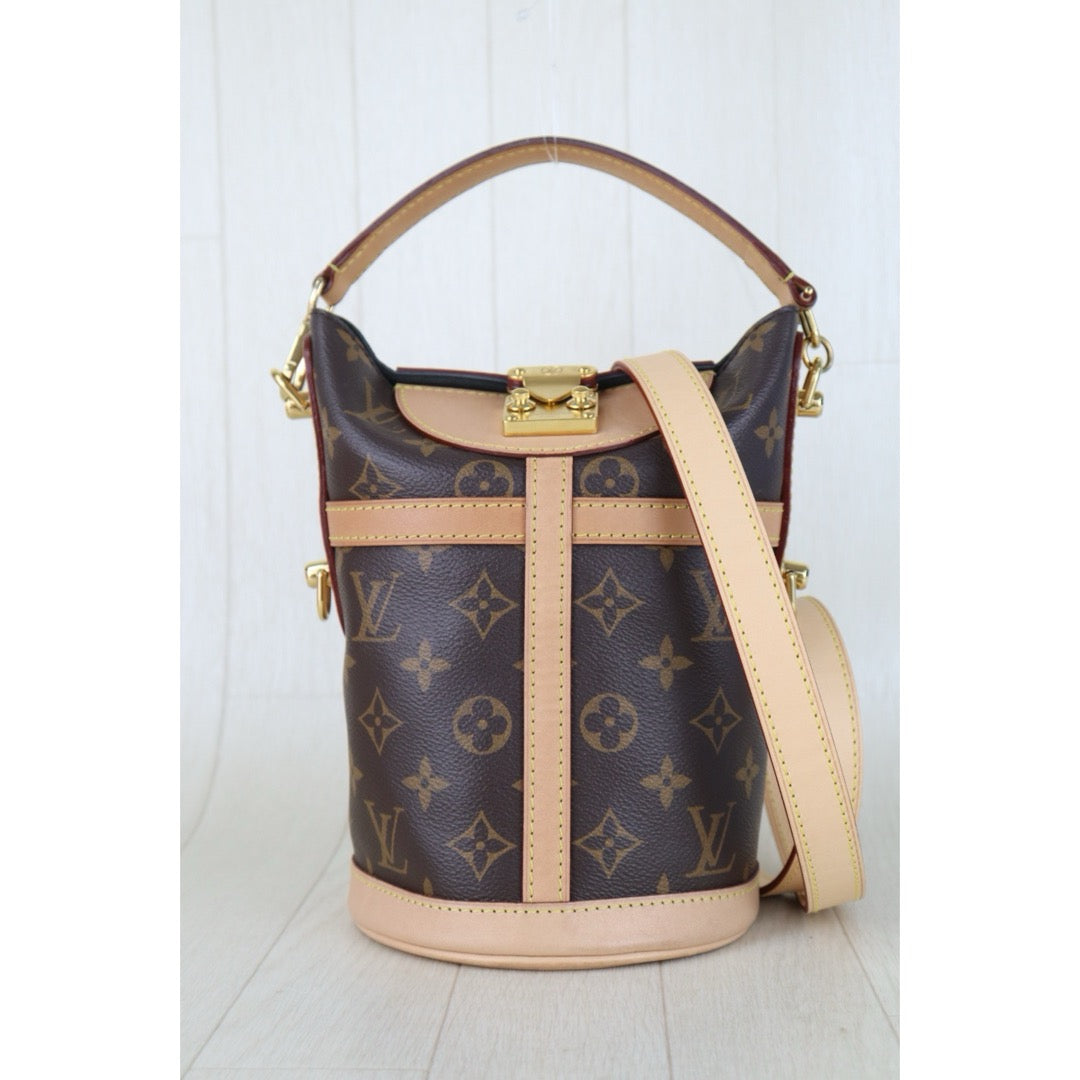 Include Entrupy Certificate of Authenticity｜Good ( Rank AB) ｜Louis Vuitton Monogram Duffle Handbag Shoulder Bag ｜S26060128