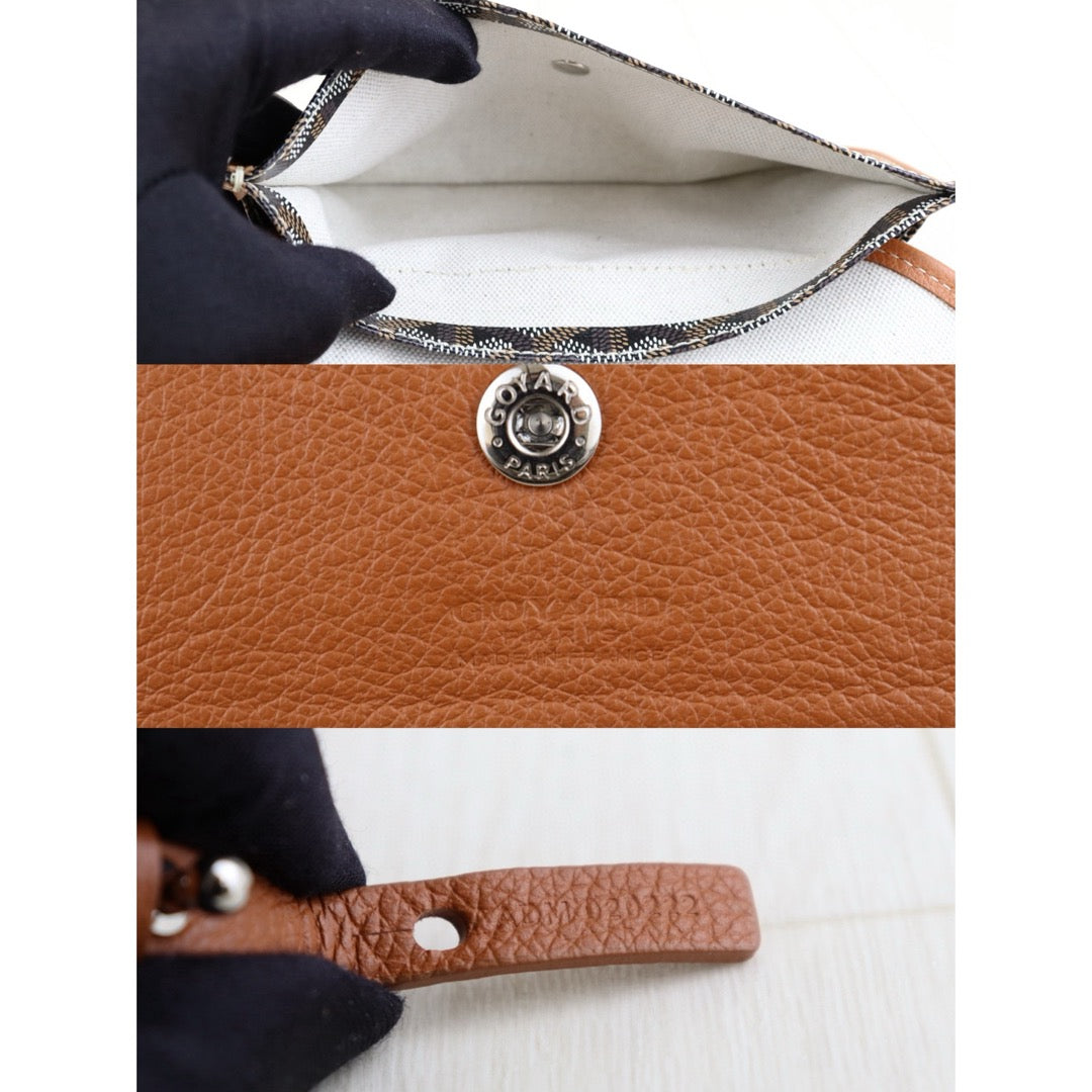 Very Good ( Rank A)｜ Goyard Saint-Louis PM Tote Bag Brown｜H25011102