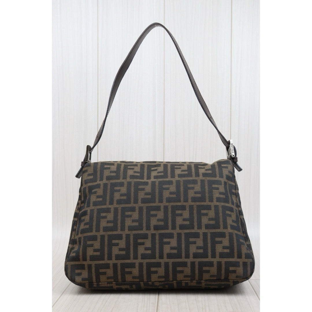 Good ( Rank AB)｜ FENDI Zucca Mamma Baguette Shoulder Bag ｜25041413