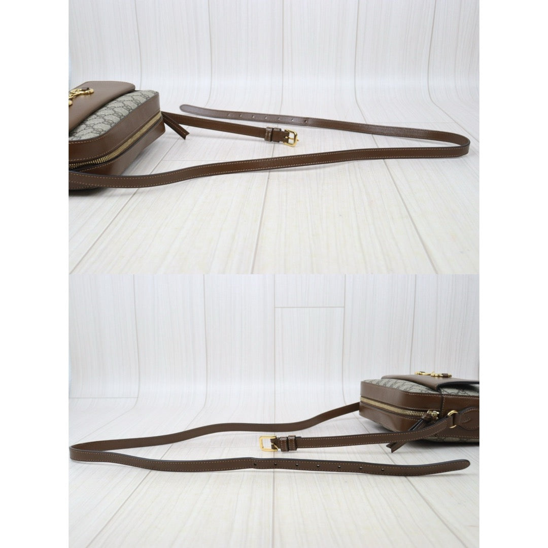 Very Good ( Rank A) ｜GUCCI GG Campus Brown Camera Bag Shoulder Bag｜P24092409