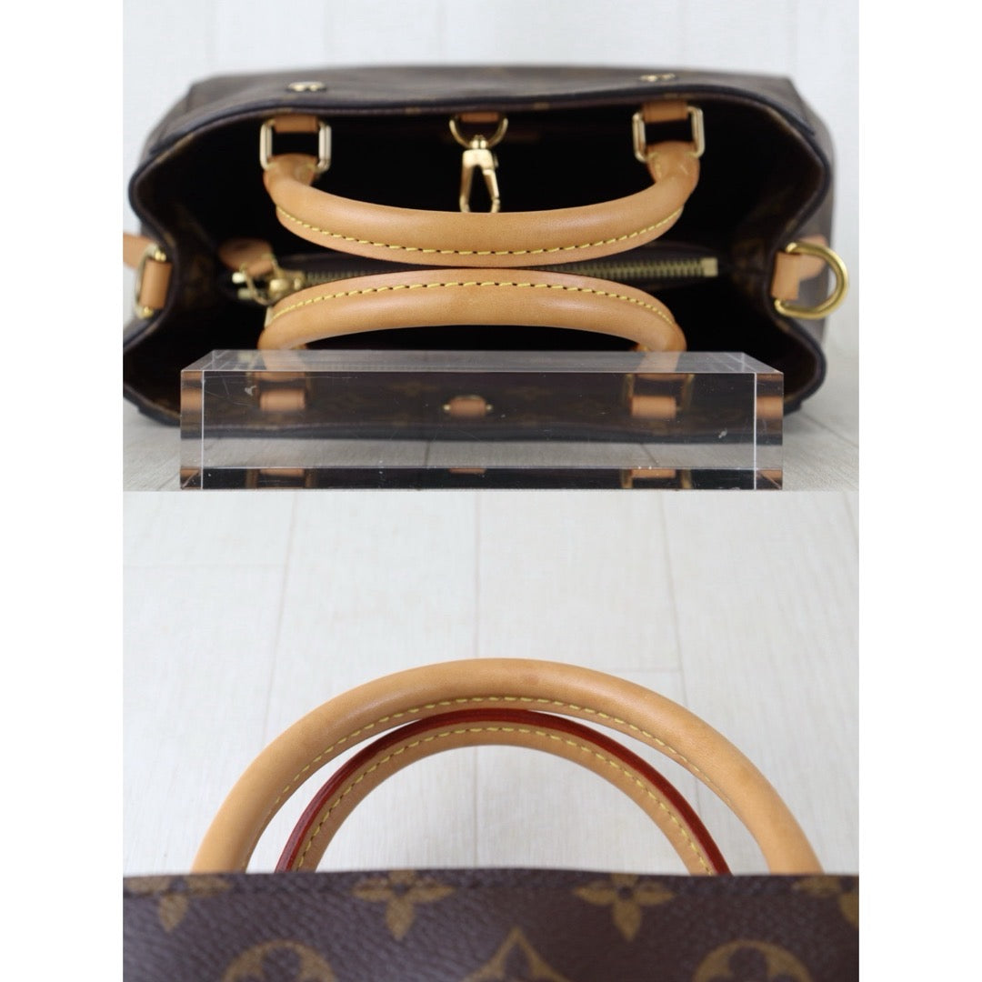 Include Entrupy Certificate of Authenticity｜Good ( Rank AB)｜ Louis Vuitton Monogram Montaigne BB Hand Bag Shoulder Bag｜S26080117