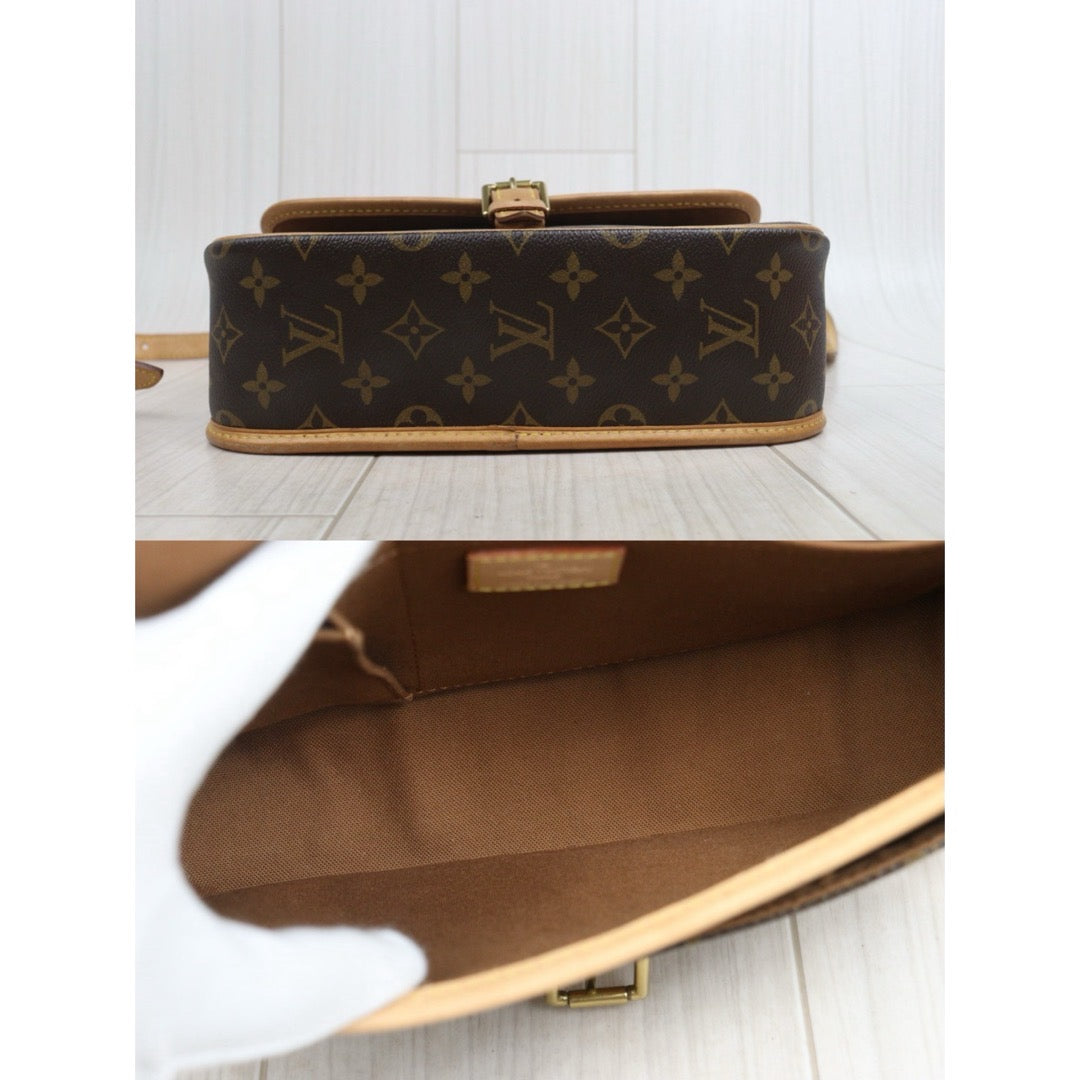 Include Entrupy Certificate of Authenticity｜Good ( Rank AB)｜Louis Vuitton Monogram Baguette Postman ShoulderBag ｜26081802