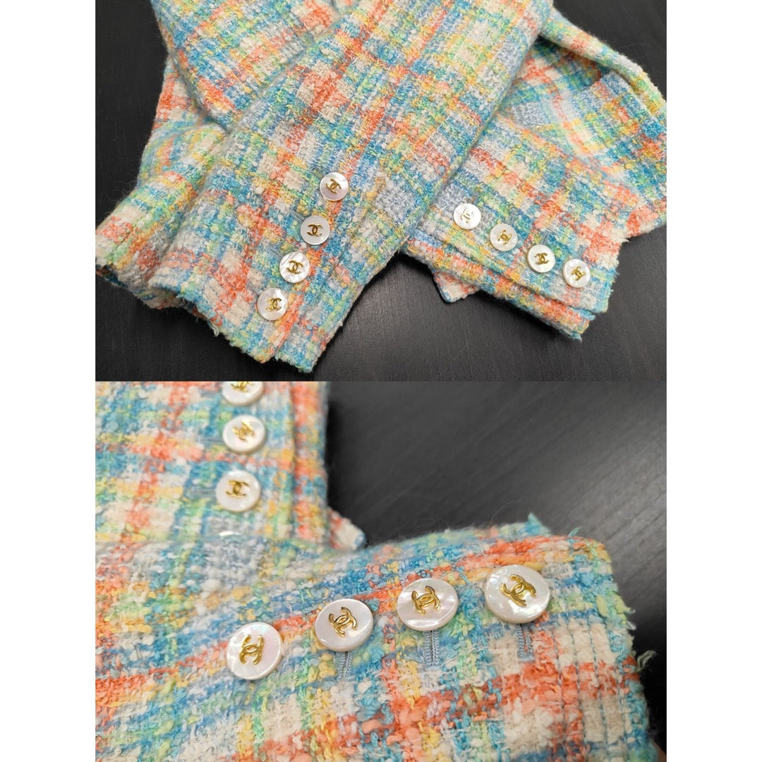 Very Good ( Rank A) ｜ CHANEL 97P Cotton Wool Boutique Coat 36 size  ｜W25102102