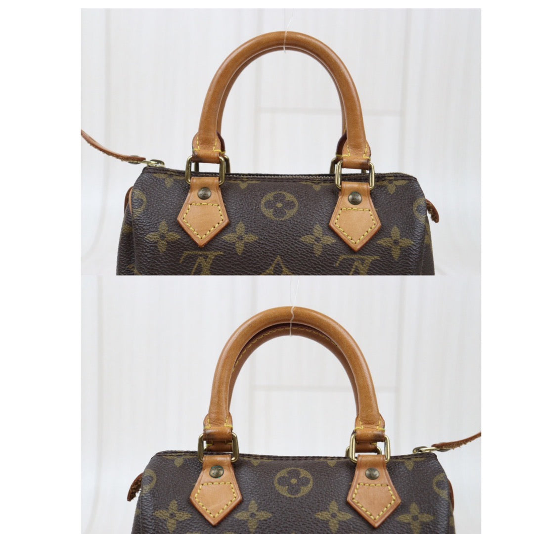 Rank AB ｜ LV Monogram Mini Speedy Handbag ｜24040415
