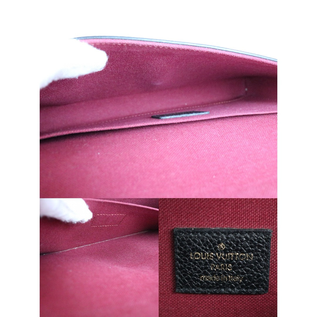 Good ( Rank AB)｜LV Monogram Pochette Felicie Shoulder Bag Black｜B25041504