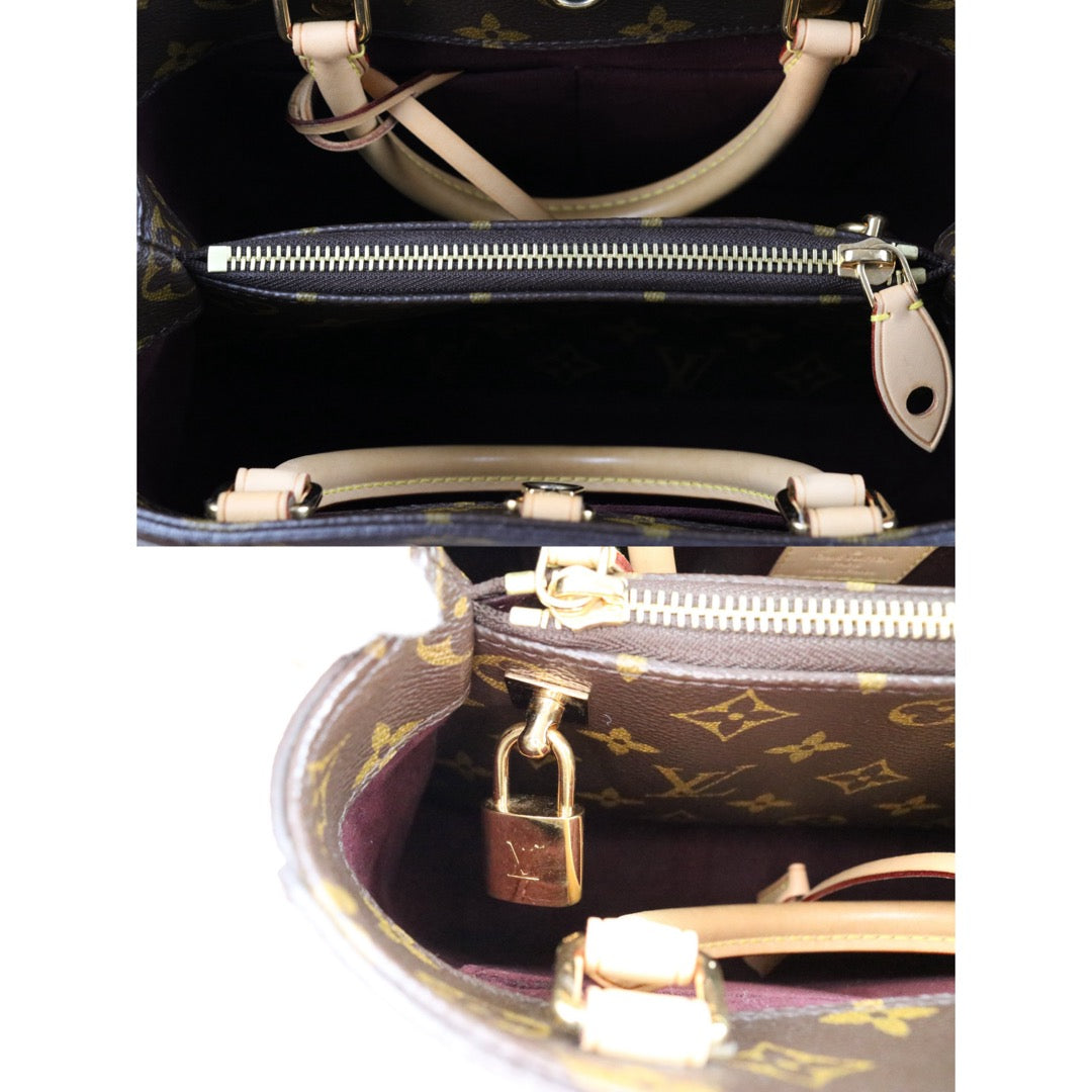 Include Entrupy Certificate of Authenticity｜Very Good ( Rank A)｜ Louis Vuitton Monogram Montaigne BB Hand Bag Shoulder Bag ｜X26041416