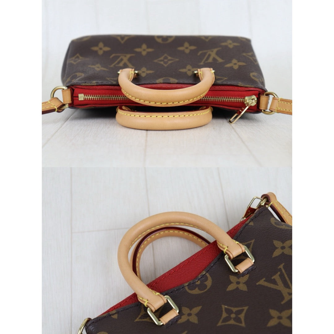 Very Good ( Rank A)｜LV Monogram Pallas Nano Handbag With Shoulder Bag｜S25091006