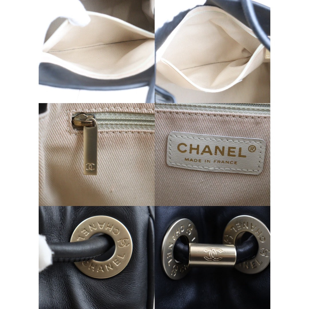 Rank A ｜ CHANEL Camellia Lamb Skin ToteBag  Made In 2002～2003 Year ｜24012519