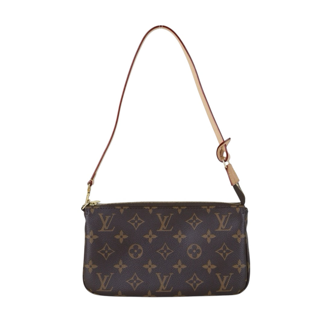Include Entrupy Certificate of Authenticity｜Very Good ( Rank A)｜ Louis Vuitton Monogram Pochette Accessoire  IC Chips Model｜S26081802