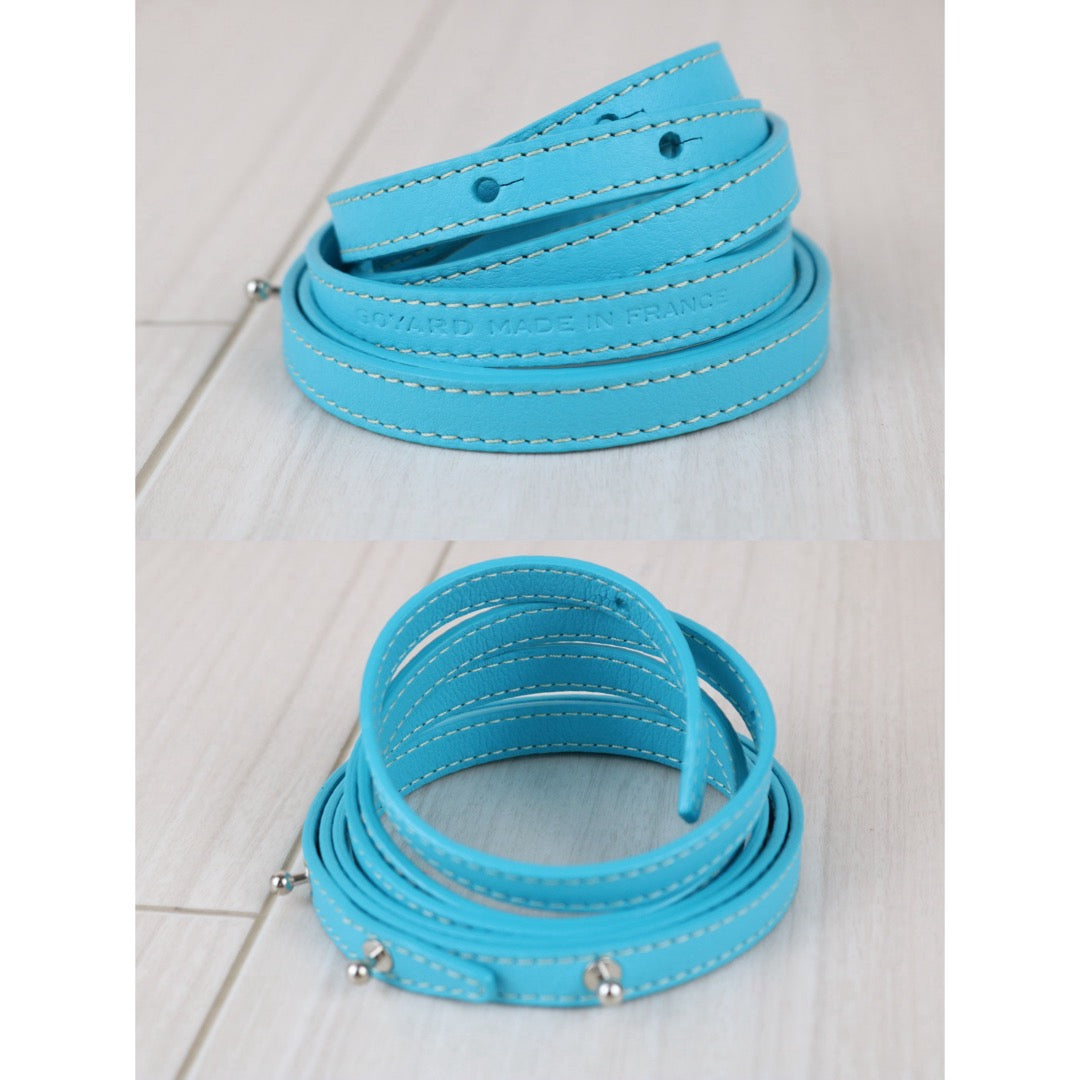 Include Entrupy Certificate of Authenticity｜Very Good ( Rank A) ｜ Goyard Monte-Carlo Blue WOC Shoulder Bag Limited Edition ｜X26051705