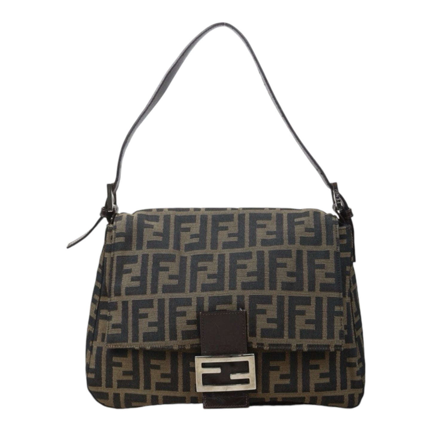 Good ( Rank AB)｜ FENDI Zucca Mamma Baguette Shoulder Bag ｜V24100403