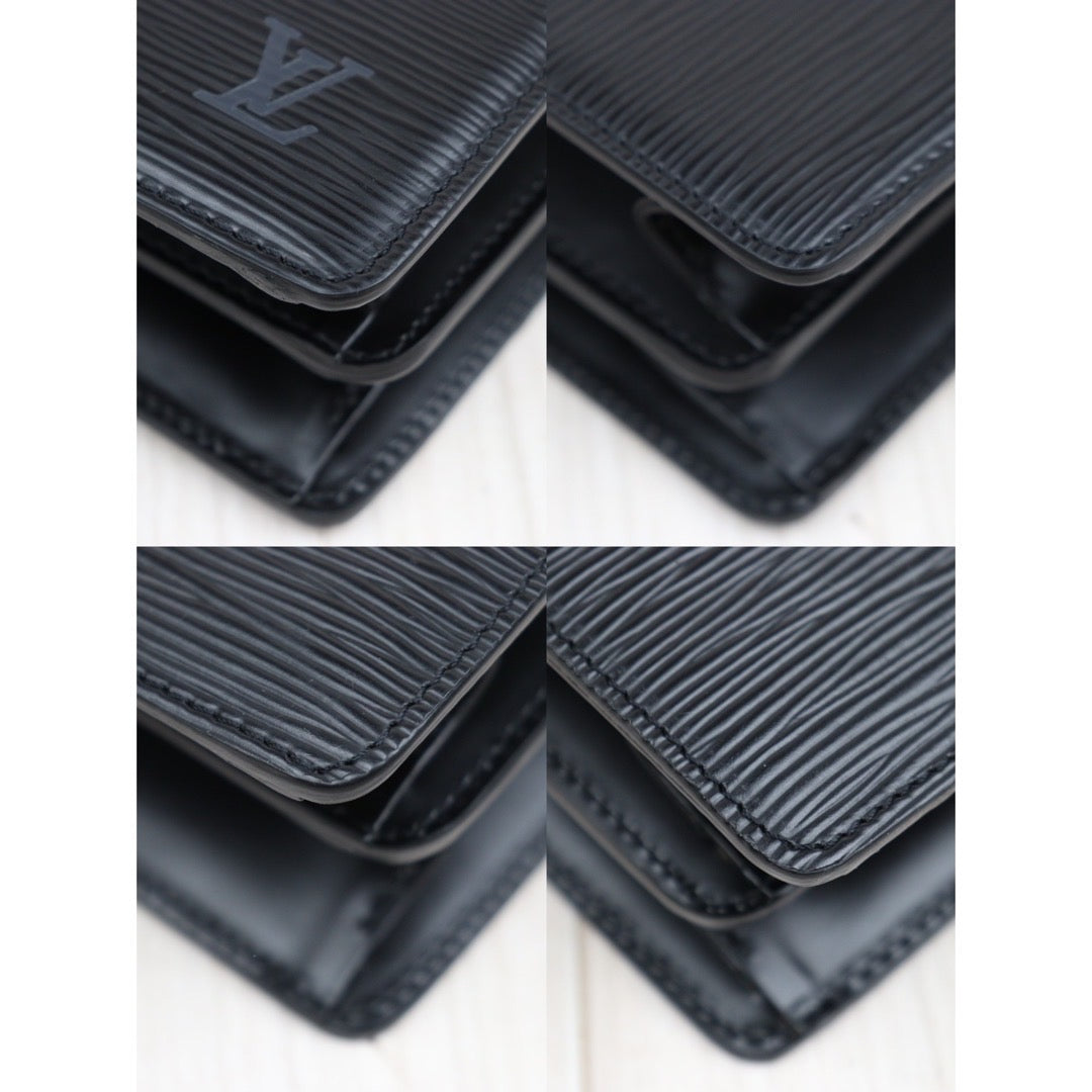 Rank A｜ LV Epi Shoulder Bag Black｜23111613