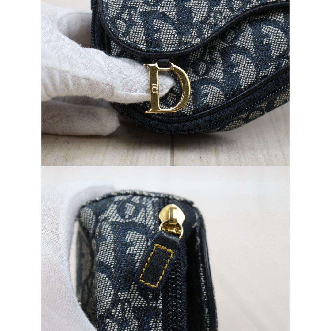 Good ( Rank AB) ｜ Dior Trotter Saddle Pouch｜25120101