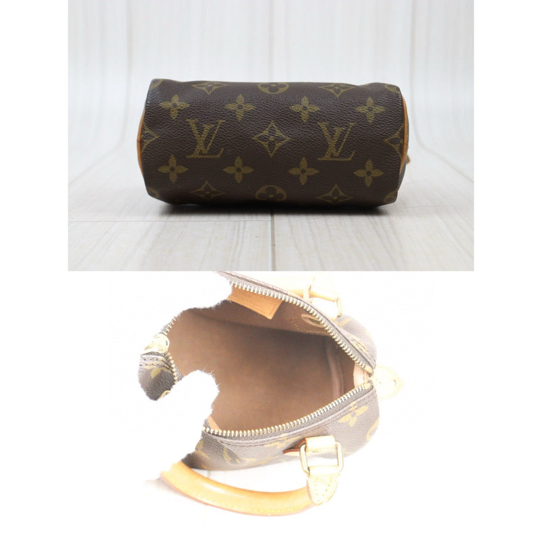 Good ( Rank AB)｜ LV Monogram Mini Speedy Handbag With Shoulderstrap｜V24121914