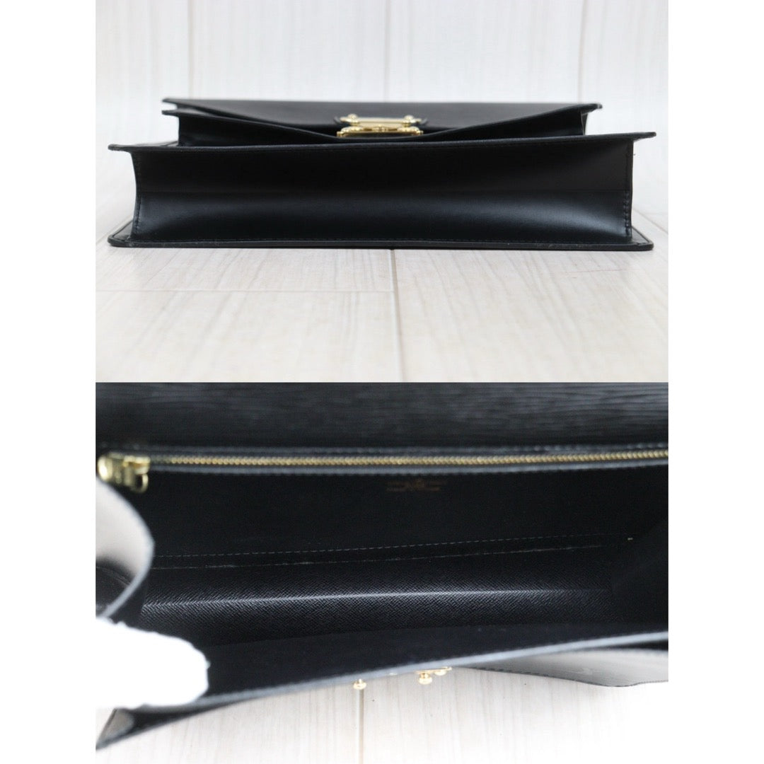 Very Good ( Rank A)｜ LV Epi Monceau28 Black Shoulder Bag ｜25120804