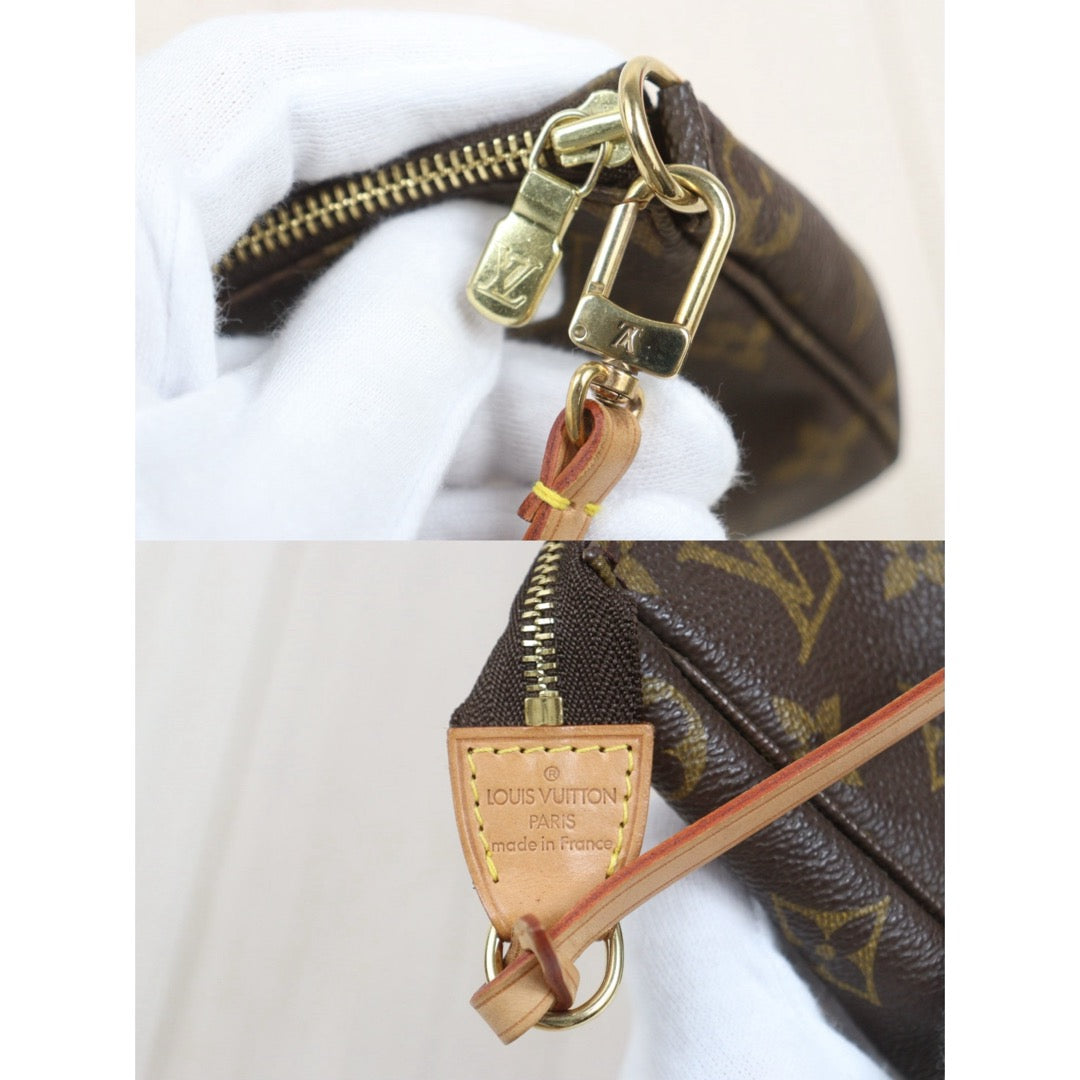 Include Entrupy Certificate of Authenticity｜Very Good ( Rank A)｜ Louis Vuitton Monogram Pochette Accessoire｜26091001