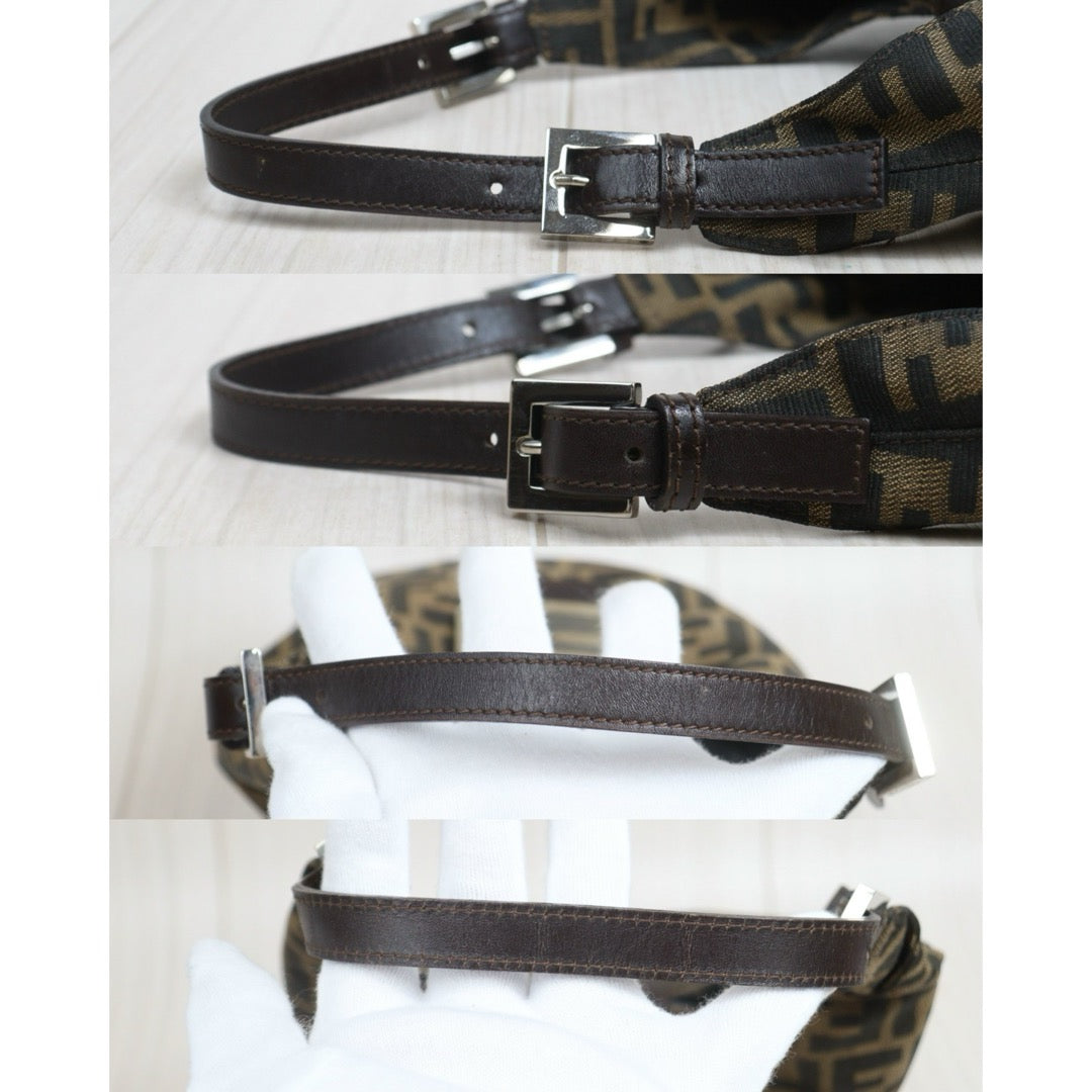 Include Entrupy Certificate of Authenticity｜Good ( Rank AB)｜ FENDI Mamma French Fries Charm Shoulder Bag  ｜26080620