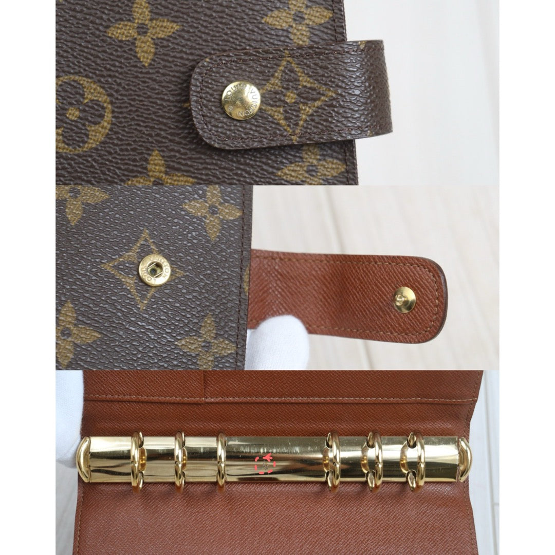 Include Entrupy Certificate of Authenticity｜Very Good ( Rank A) ｜Louis Vuitton Monogram Agenda MM｜26102303
