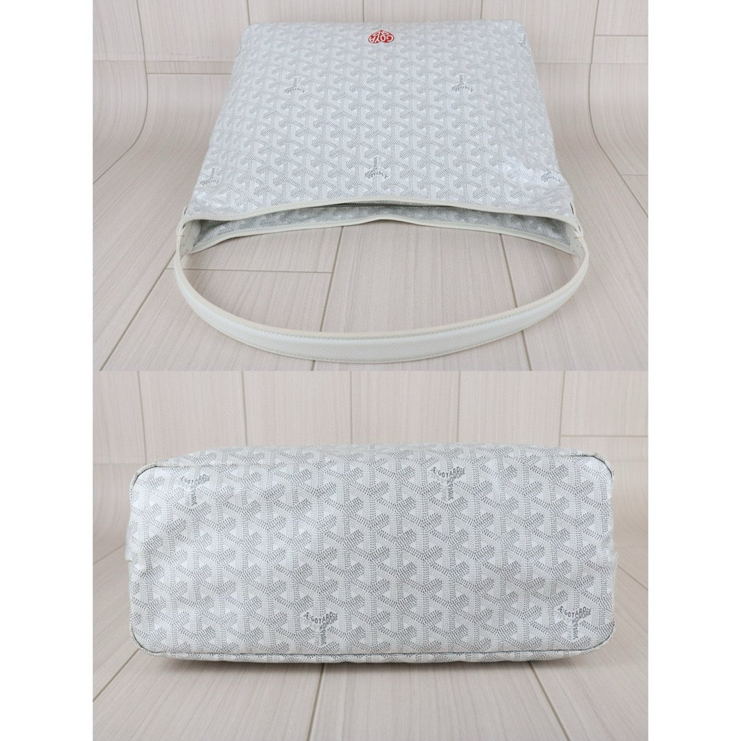 Very Good ( Rank A) ｜ Goyard Boheme Hobo Shoulder Bag White｜B25032902