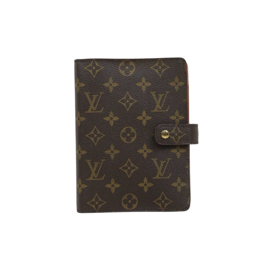 Include Entrupy Certificate of Authenticity｜Very Good ( Rank A)｜ Louis Vuitton Monogram Agenda MM Notebook Cover ｜26052705