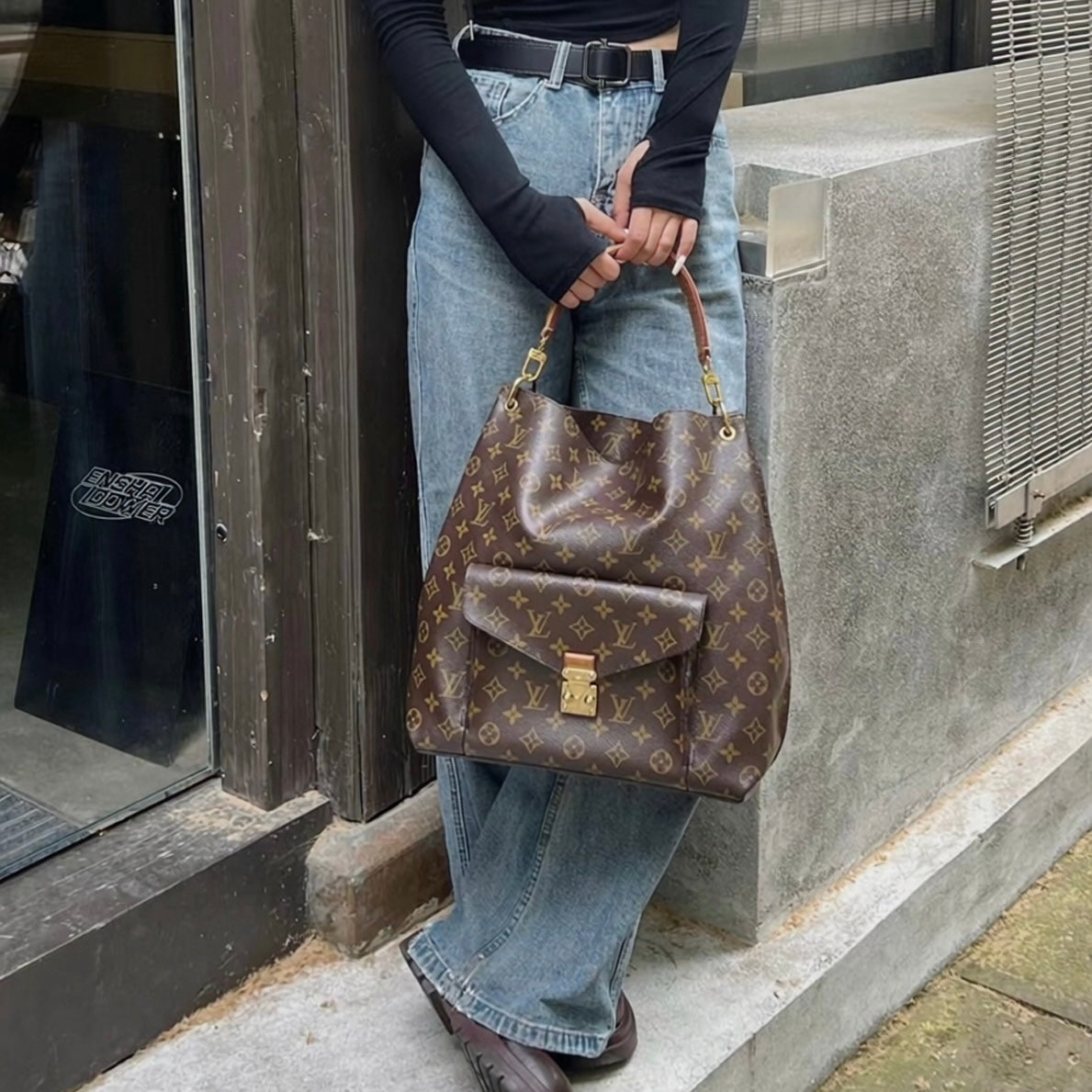 Include Entrupy Certificate of Authenticity｜Good ( Rank AB)｜Louis Vuitton Monogram Metis Shoulder Bag ｜26090801