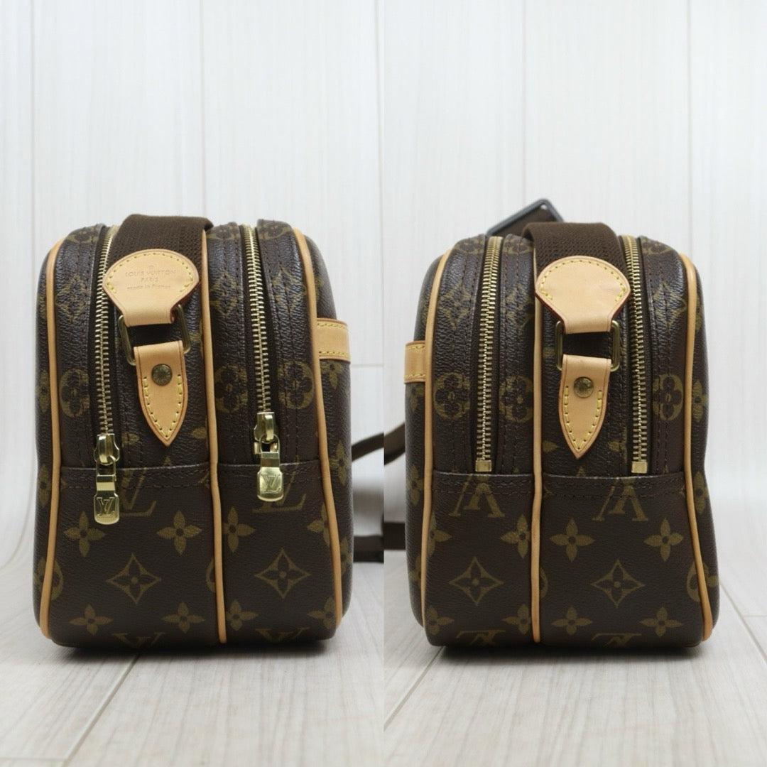 Include Entrupy Certificate of Authenticity｜Very Good ( Rank A) ｜ Louis Vuitton Monogram Reporter PM Shoulder Strap｜26082803