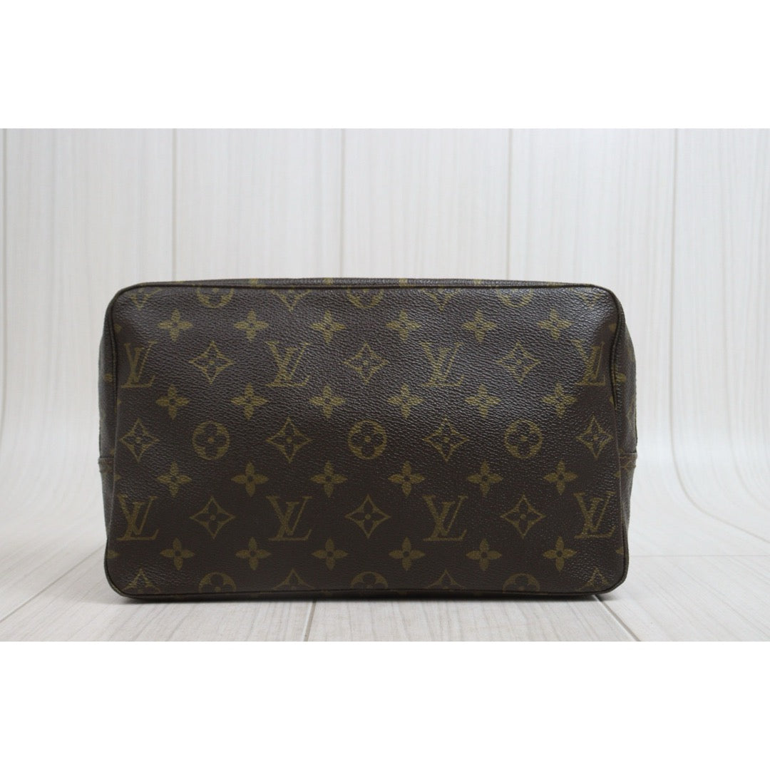 Include Entrupy Certificate of Authenticity｜Good ( Rank AB)｜ Louis Vuitton Truth Toilet 28 Monogram Makeup Pouch｜26073007