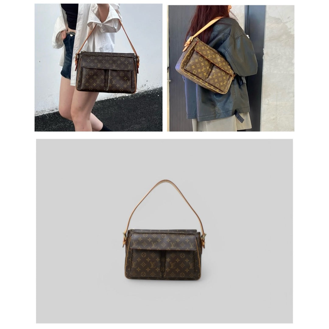 Good ( Rank AB) ｜LV Monogram Viva Cite GM Shoulder Bag｜24101729