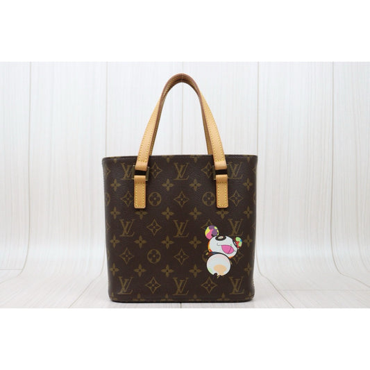 Good ( Rank AB)｜ LV Takashi Murakam Panda Monogram Vavin PM Tote Bag ｜P24122010