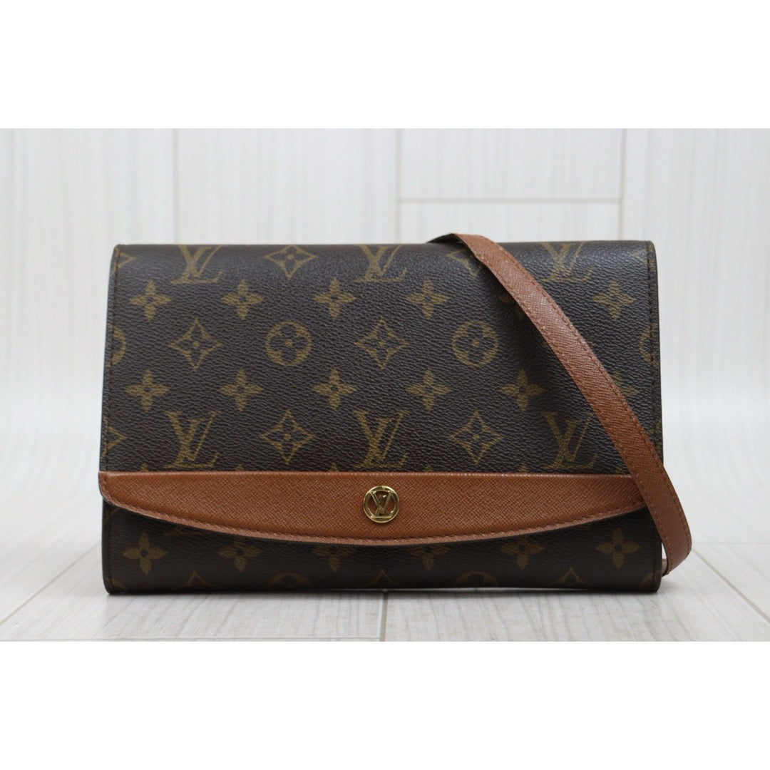 Include Entrupy Certificate of Authenticity｜Good ( Rank AB)｜ Louis Vuitton Monogram Bordeaux MM Shoulder Bag ｜26040703