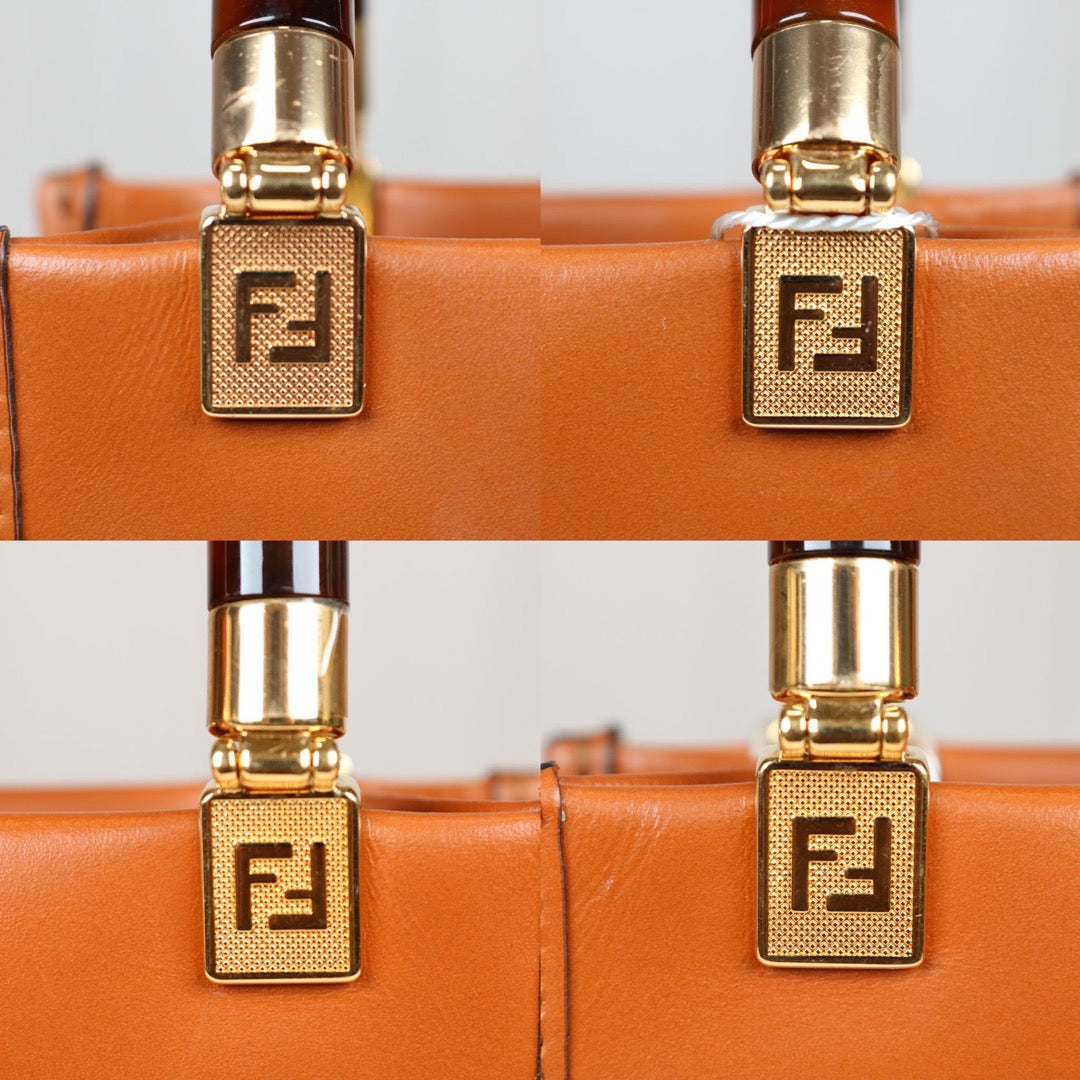 Very Good ( Rank A)｜ FENDI Sunshine MINI Tote Bag Shoulder Bag  ｜S24071503