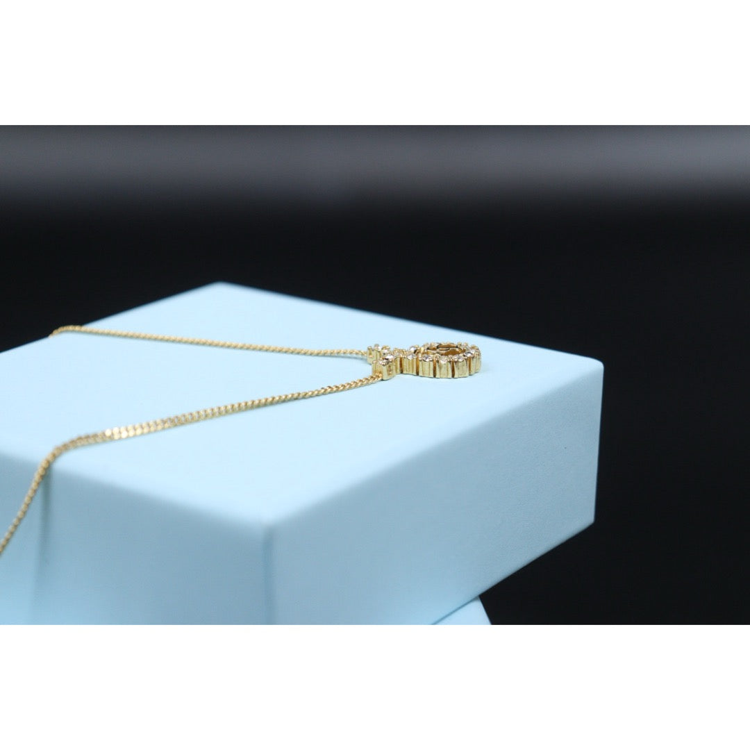 Very Good ( Rank A) ｜ Dior CD Rhinestone Necklace ｜V25110616