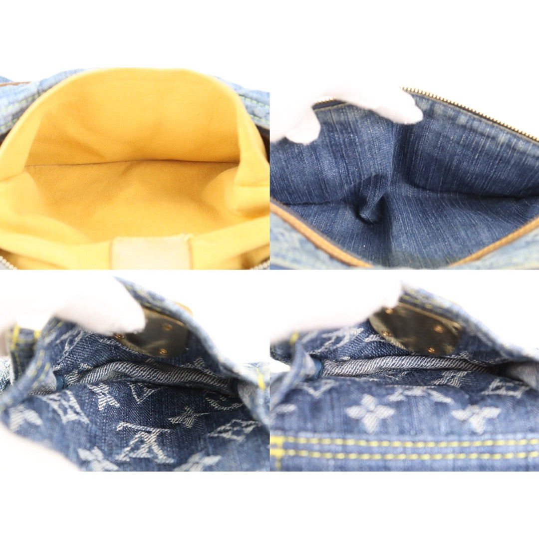 Include Entrupy Certificate of Authenticity｜Good ( Rank AB)｜Louis Vuitton Monogram Denim Baggy PM  ShoulderBag｜Z26092907