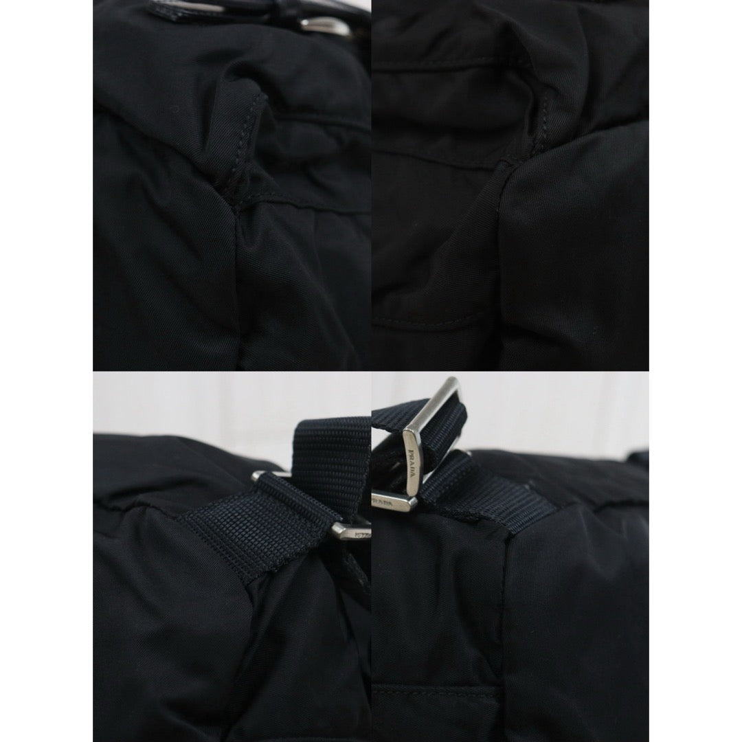 Include Entrupy Certificate of Authenticity｜Good ( Rank AB) ｜Prada  Nylon Black Backpack Small｜26071504