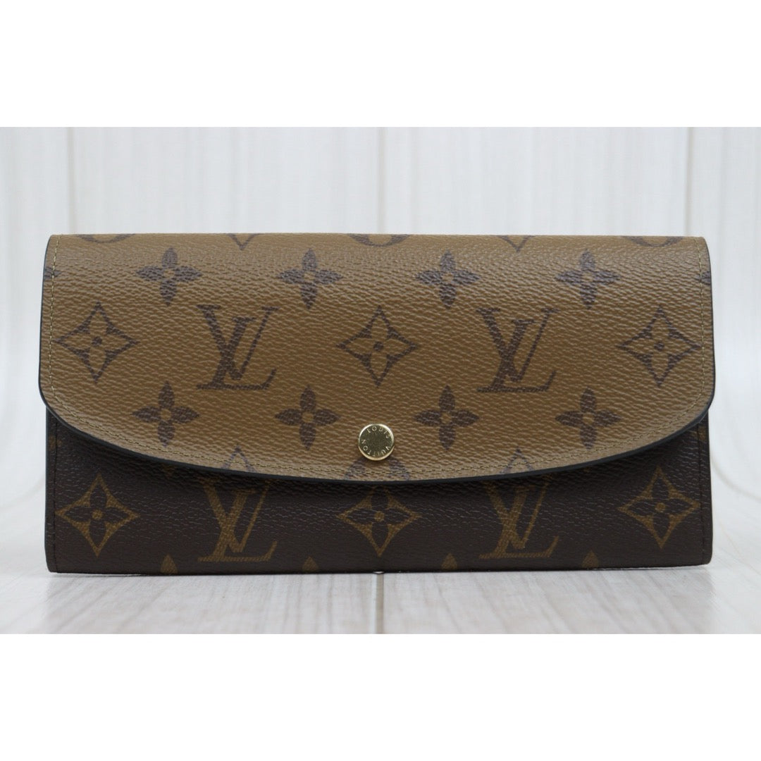 Very Good ( Rank A)｜  LV Monogram Portefeuille Emilie Long Style Wallet IC Chip model｜25120605