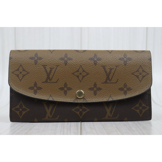 Very Good ( Rank A)｜  LV Monogram Portefeuille Emilie Long Style Wallet IC Chip model｜25120605