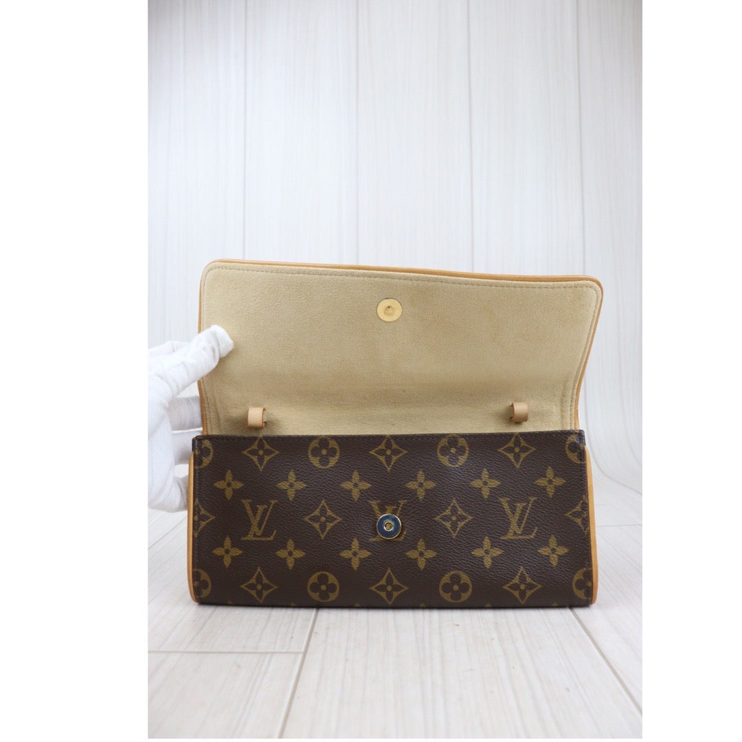 Rank AB ｜ LV Monogram Pochette Twin GM Shoulder Bag｜23122406