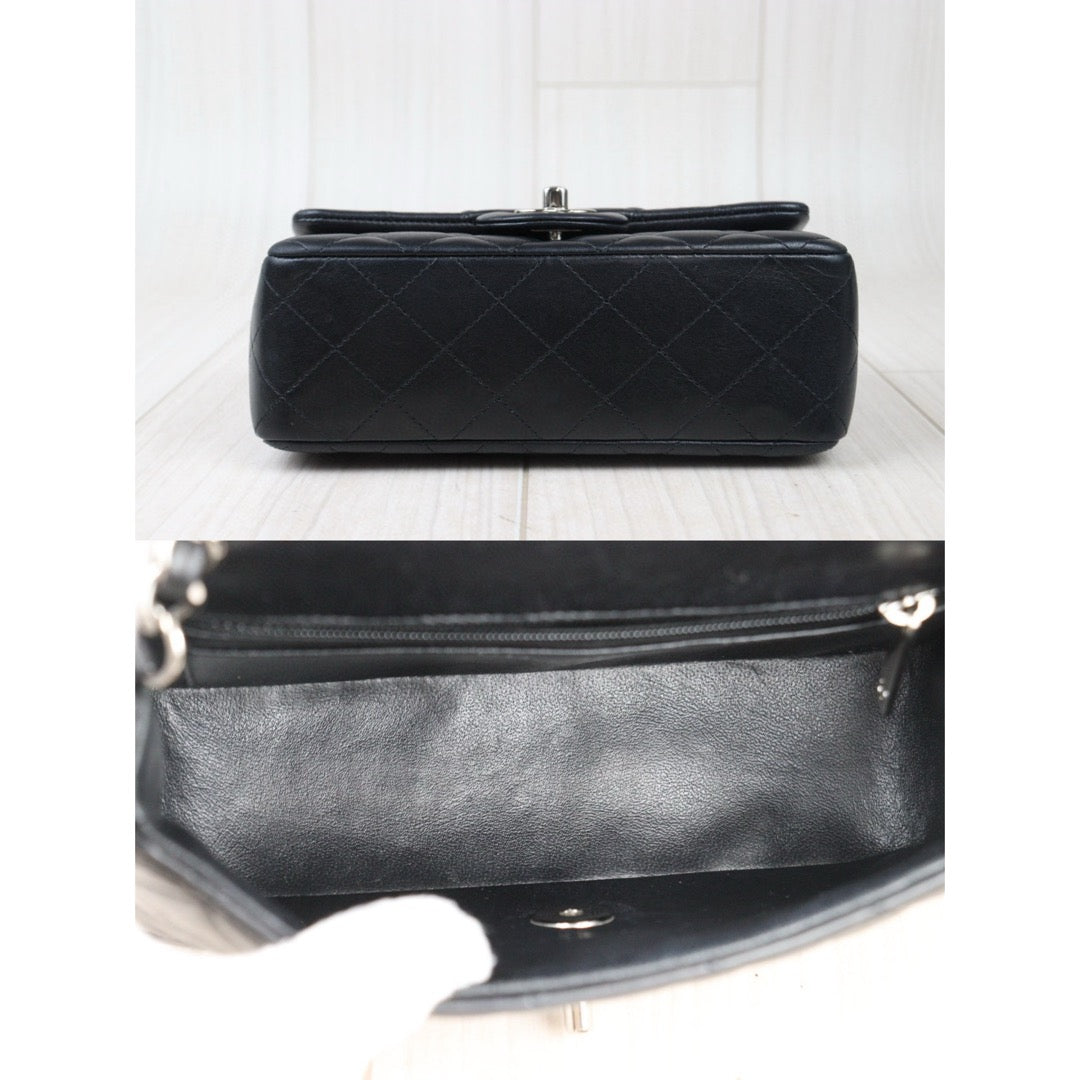 Rank A｜ CHANEL Matrasse Lamb Skin Single  Flap Bag Made in 2014Year｜P24073002