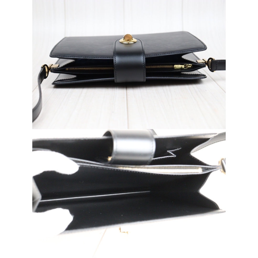 Rank A｜ LV Epi Shoulder Bag Black｜23111613