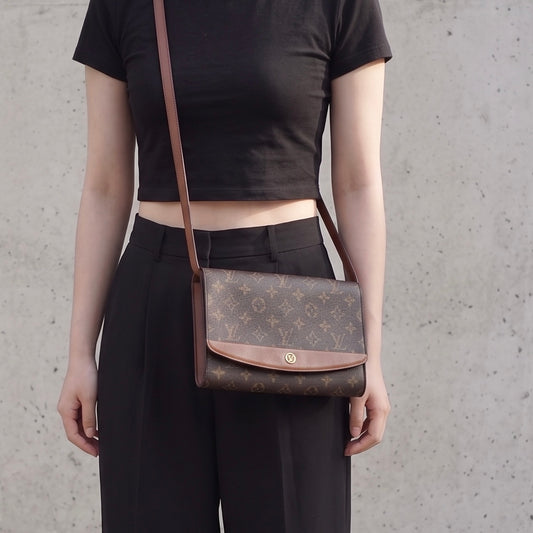 Include Entrupy Certificate of Authenticity｜Good ( Rank AB)｜ Louis Vuitton Monogram Bordeaux MM Shoulder Bag ｜26082110