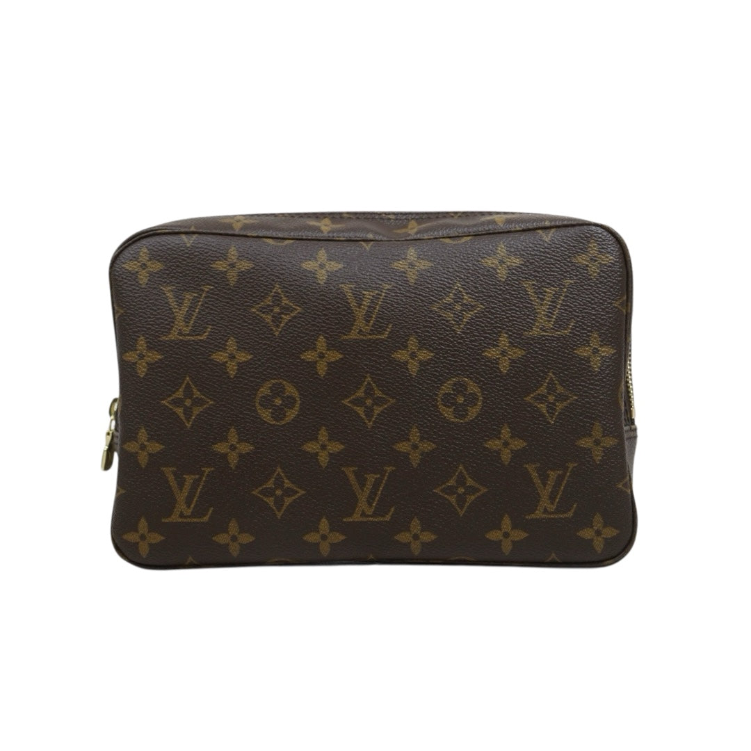 Include Entrupy Certificate of Authenticity｜Good ( Rank AB)｜ Louis Vuitton Truth Toilet 23 Monogram Makeup Pouch｜26052105