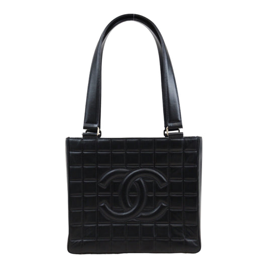 Rank A ｜ CHANEL Lambskin Shoulder Bag Black Made In 2003～2004 Year ｜24031222