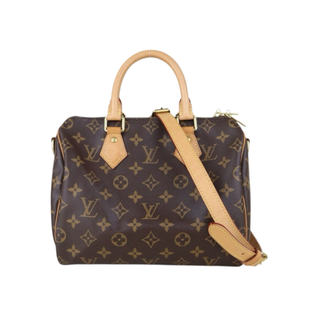 Very Good ( Rank A) ｜ LV Monogram Speedy 25 Hand Bag With Shoulder Strap｜S25090110