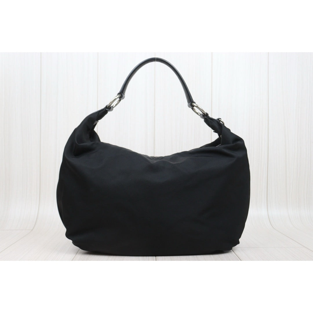 Very Good ( Rank A) ｜ PRADA HOBO GM Black HandBag ｜25112504
