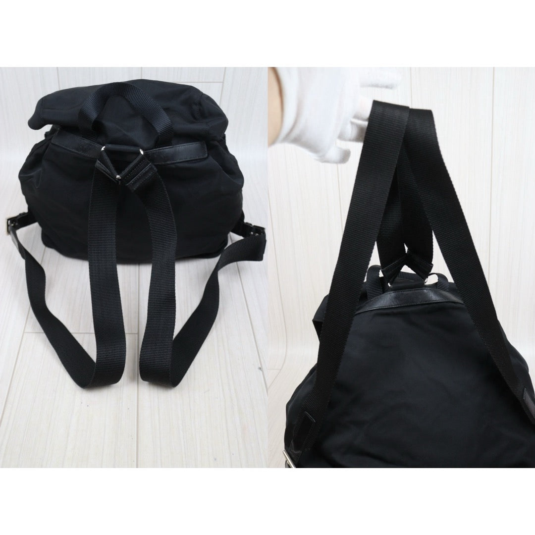 Very Good ( Rank A) ｜Prada Nylon Backpack Medium Black｜25122207